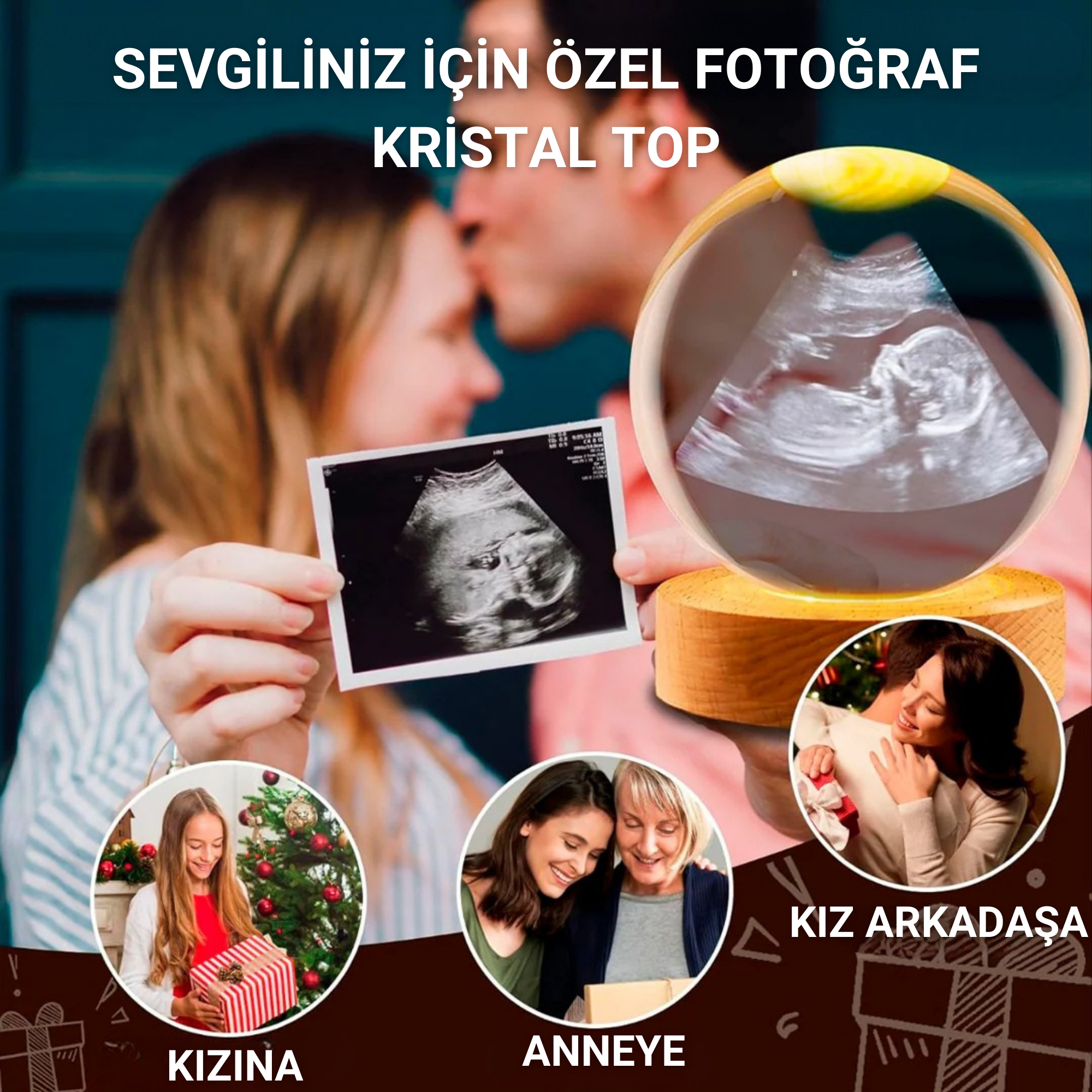 Kişiselleştirilebilir Kristal Küre